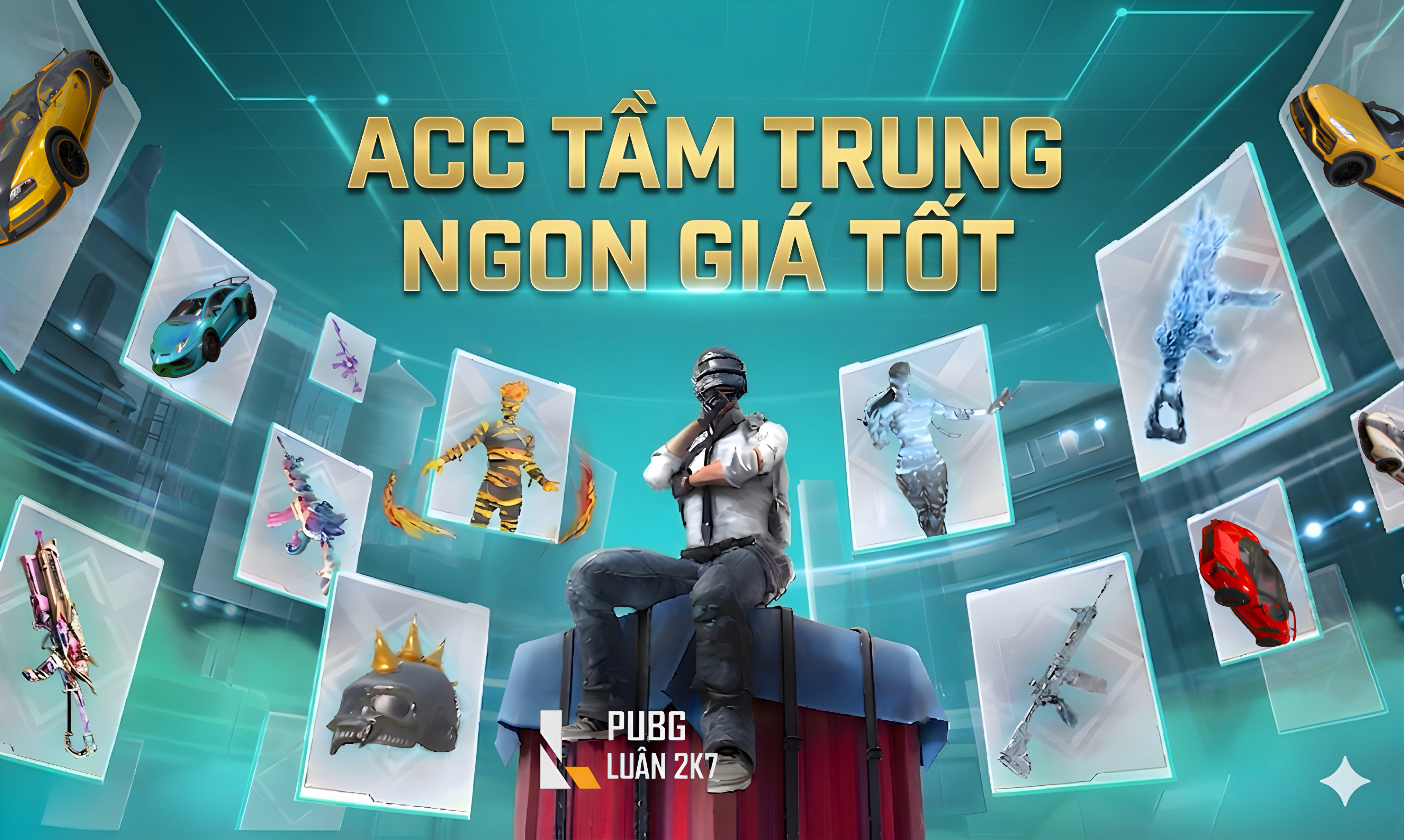 Nick PUBG Mobile VNG Giá Tầm Trung