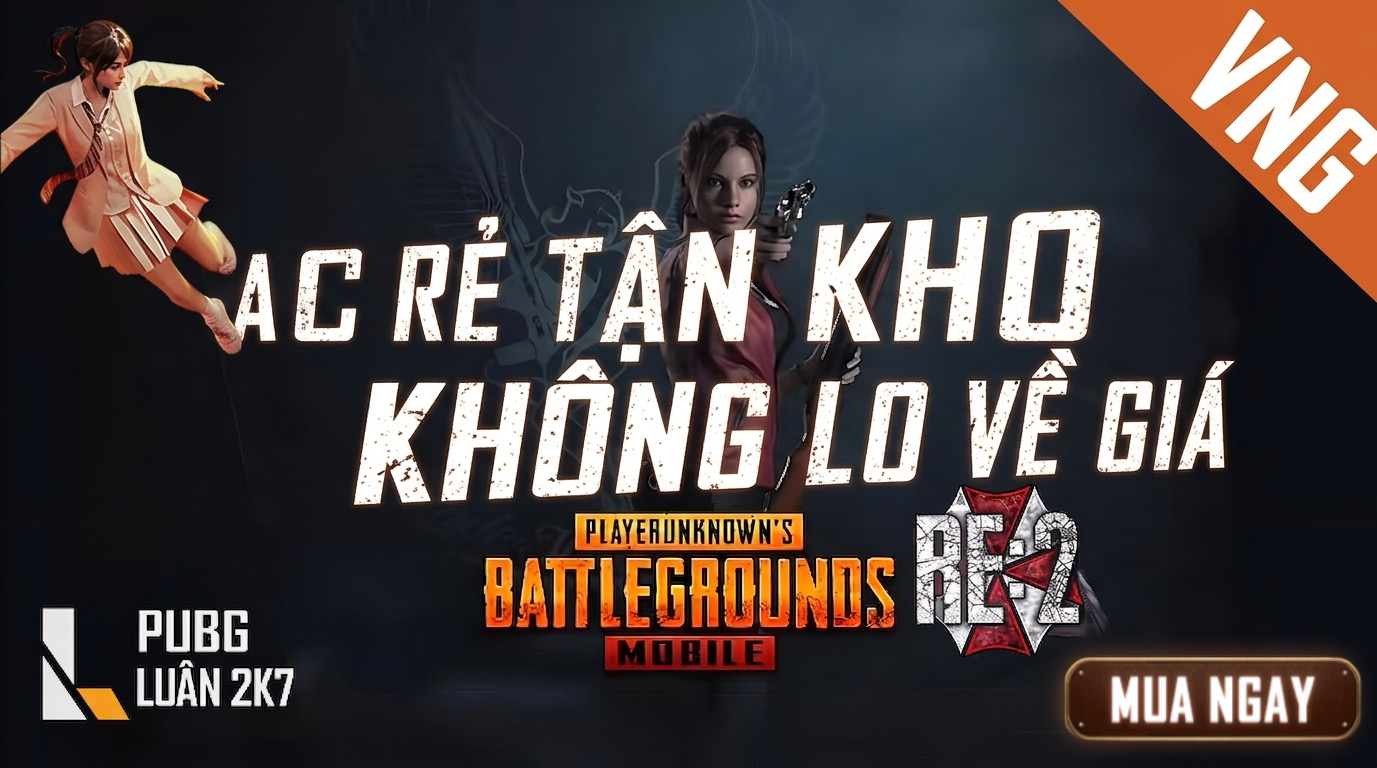 ACC PUBG VNG VIP GIÁ NGON